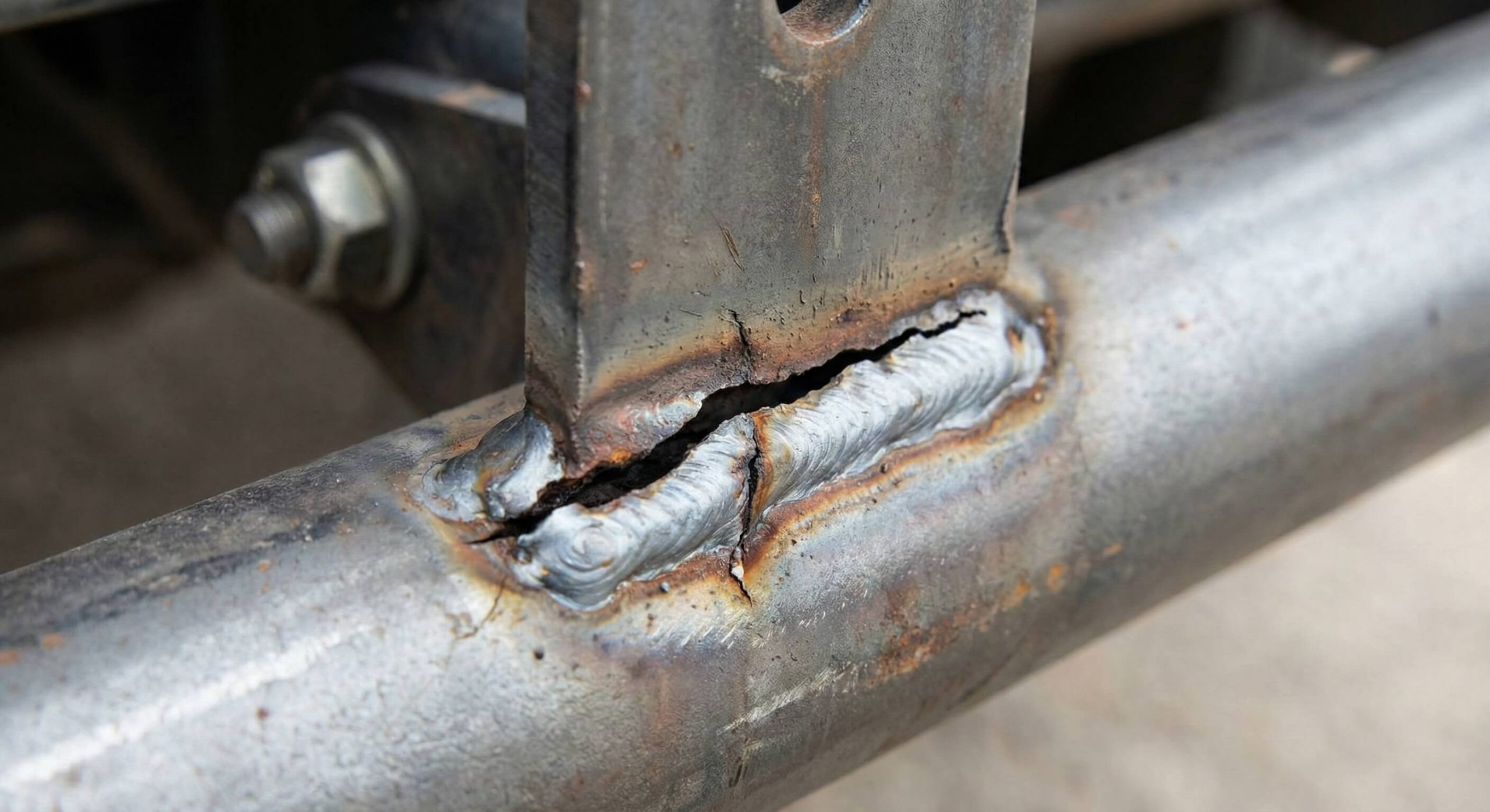 Off-road truck in challenging terrain