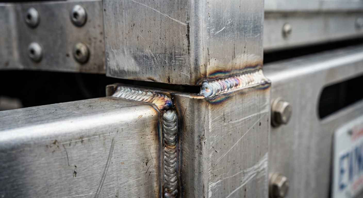 Aerospace aluminum semi truck bumper engineering