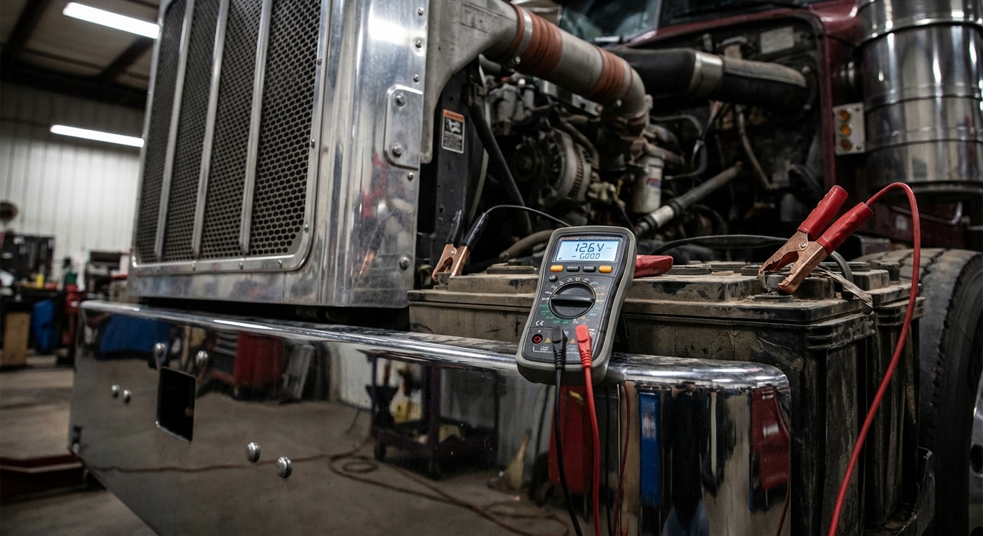 battery tester truck shop image