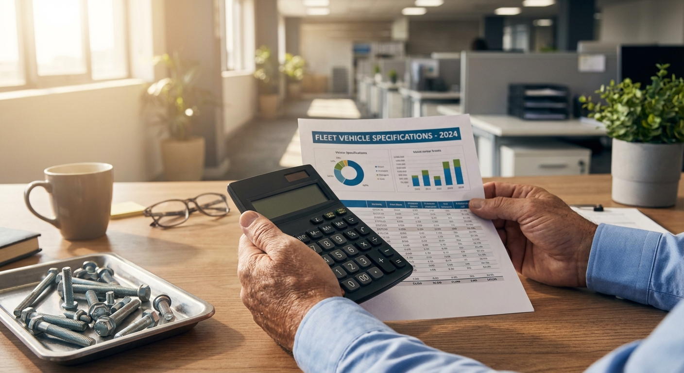 fleet manager calculator spec sheet