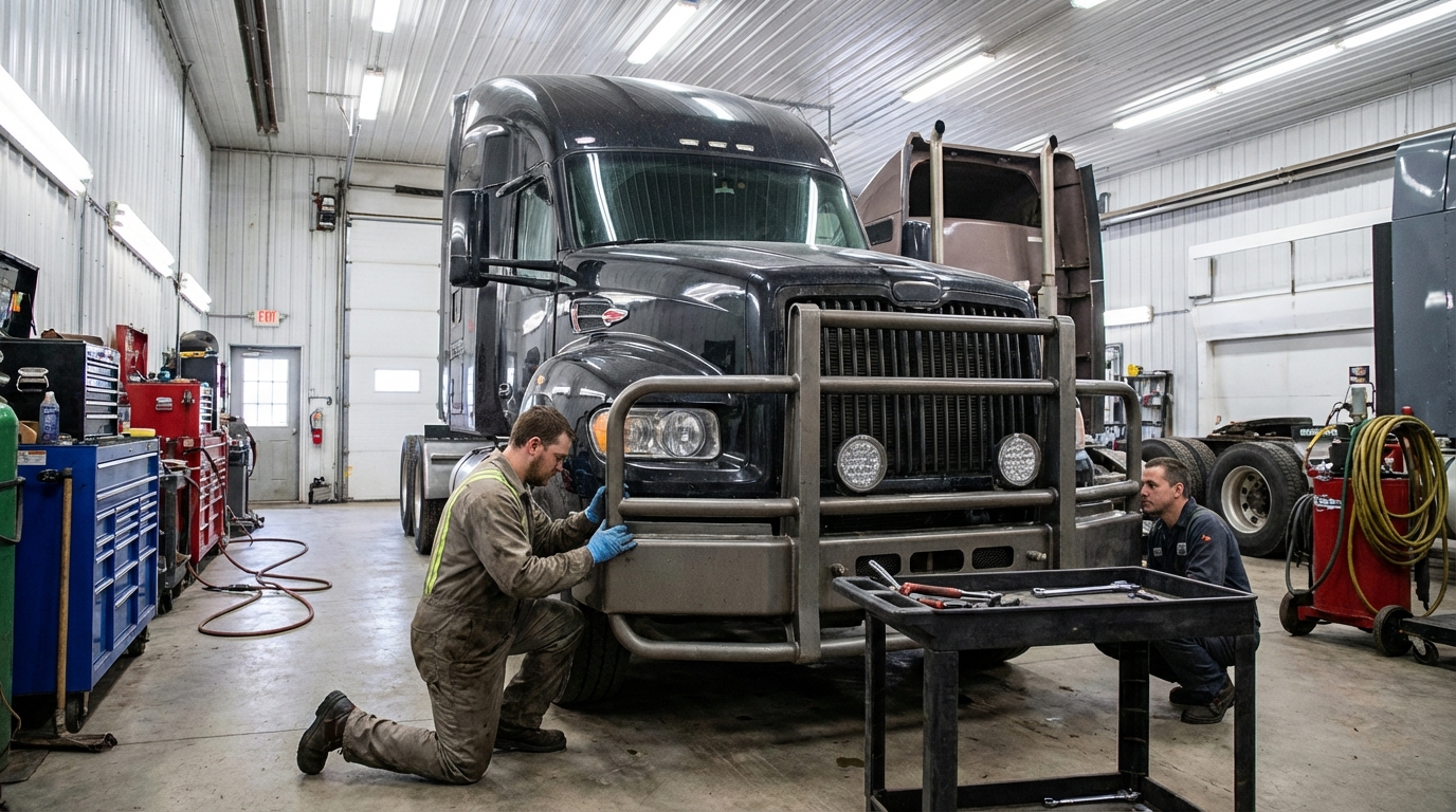 mechanic grille guard installation index 8