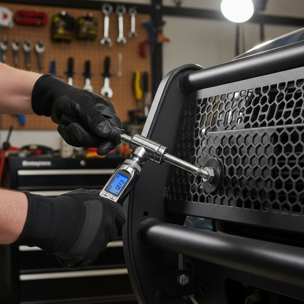 Torque wrench bolt tightening