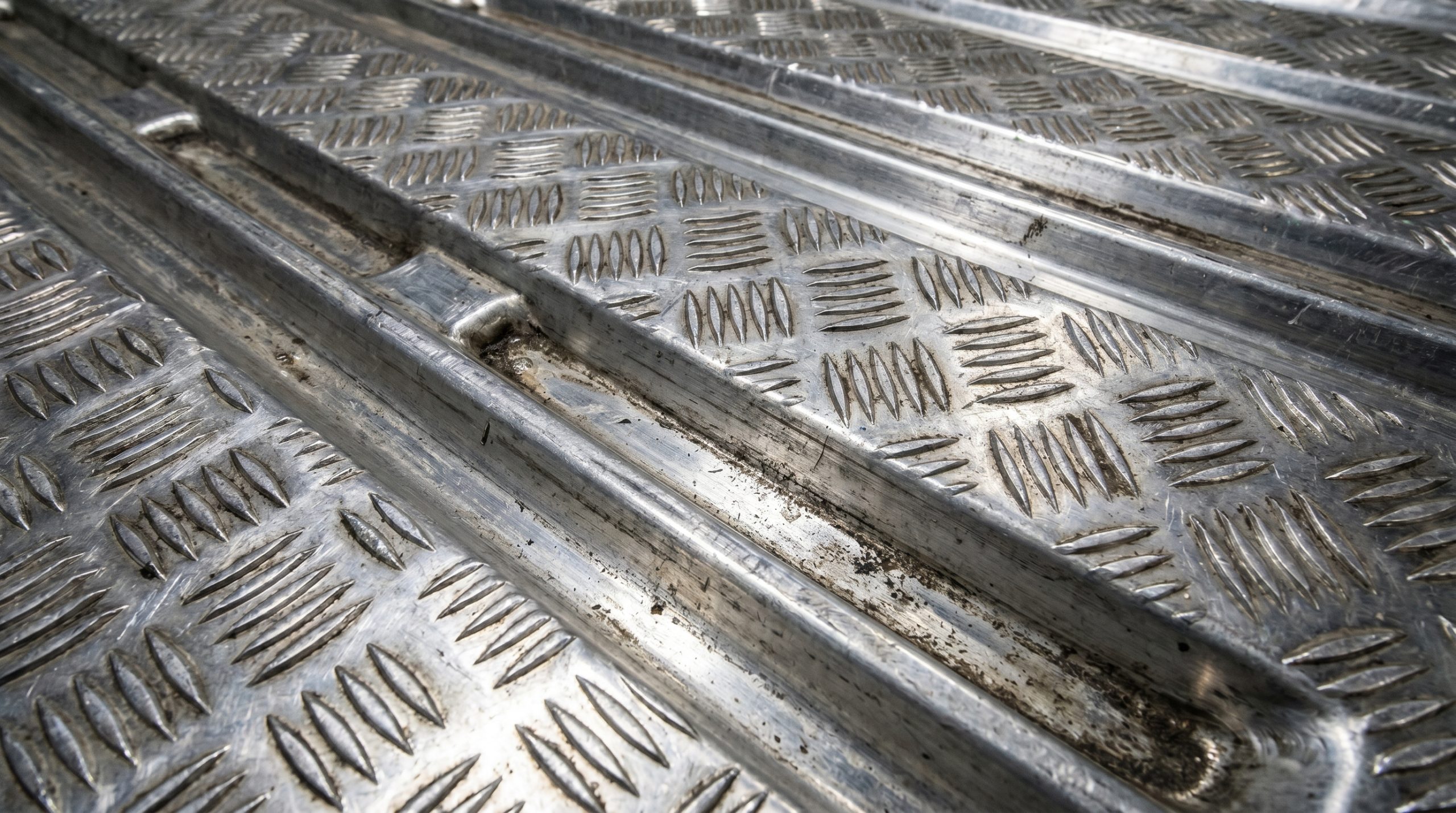 Image 7: Aluminum Truck Bed Floor Closeup