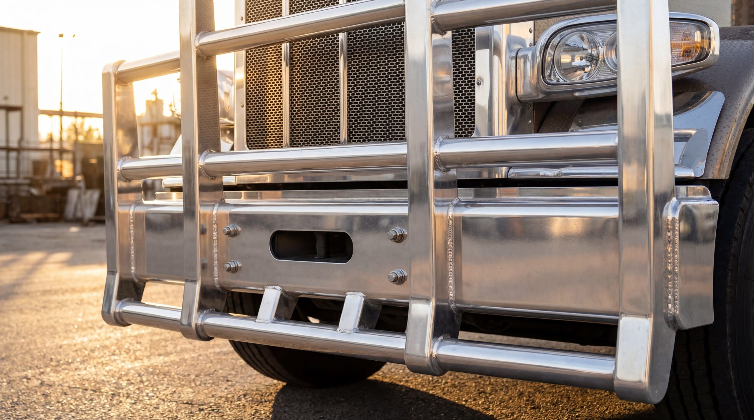 Heavy Duty Truck Moose Bumper Structural Detail