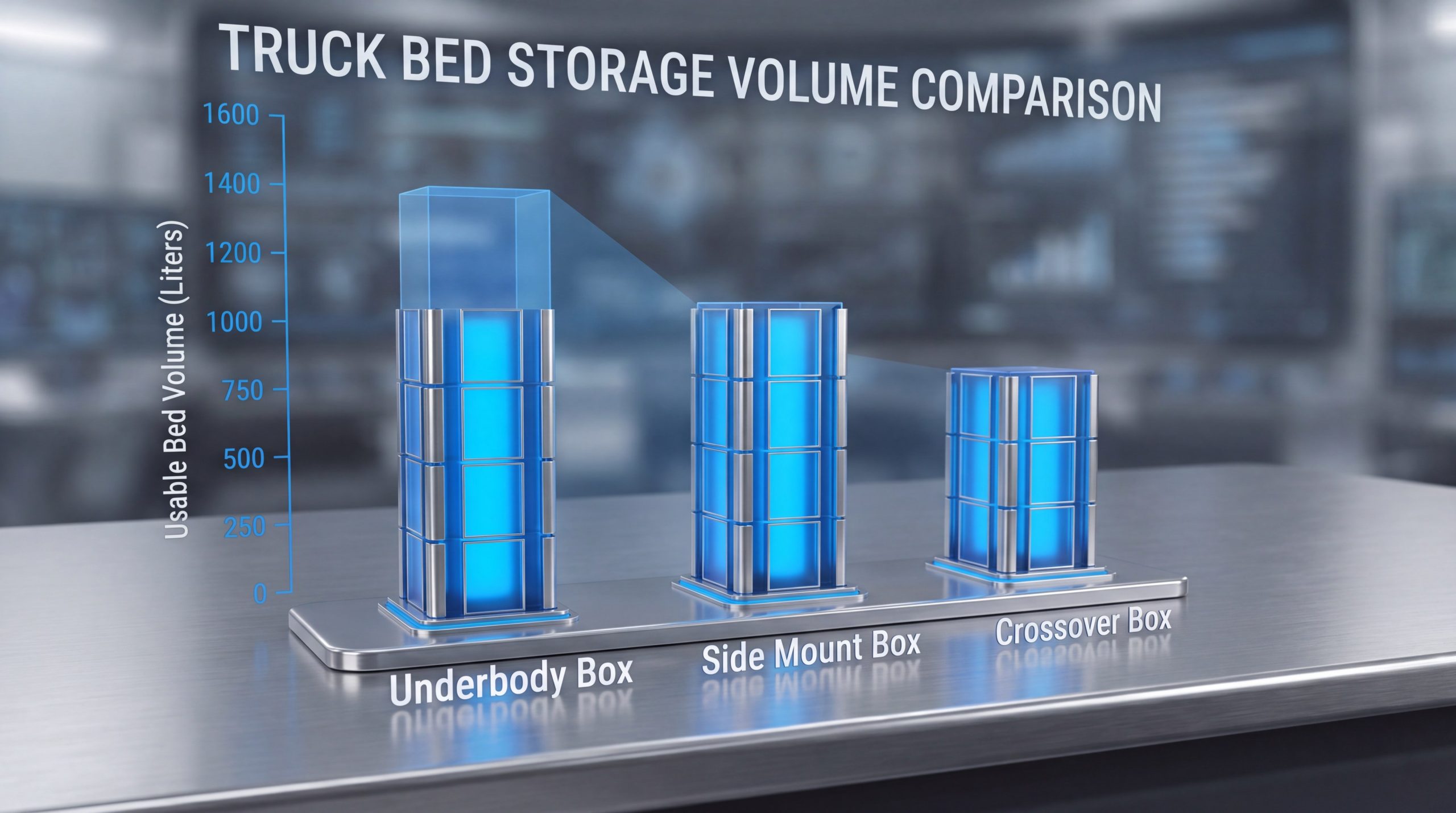 truck bed volume comparison chart