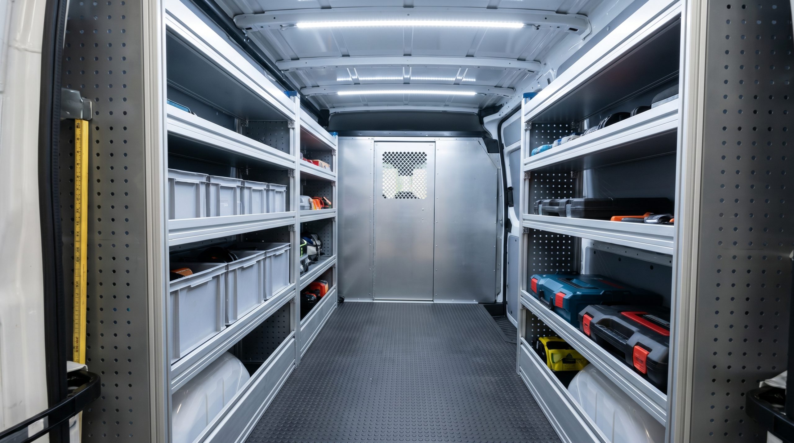 cargo van interior setup