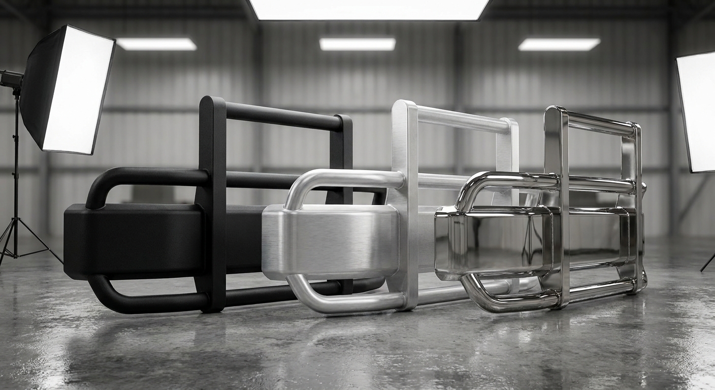 industrial truck guard product photography