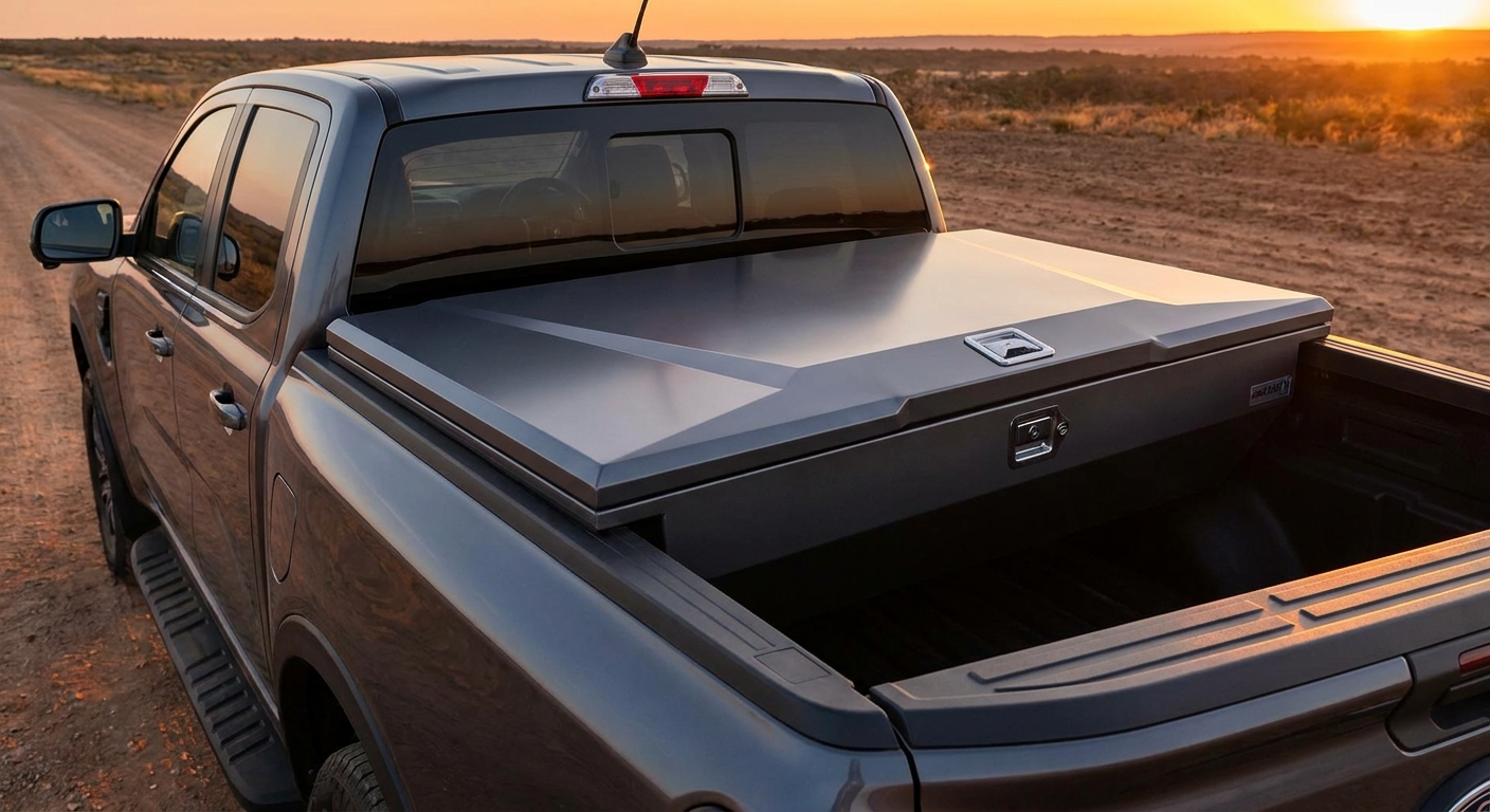 Pickup truck toolbox design