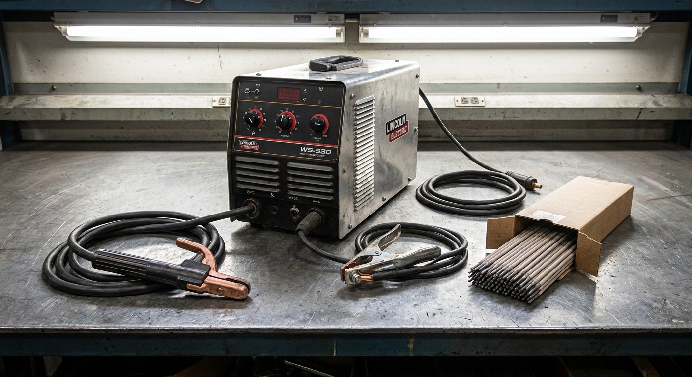 stick welding equipment layout