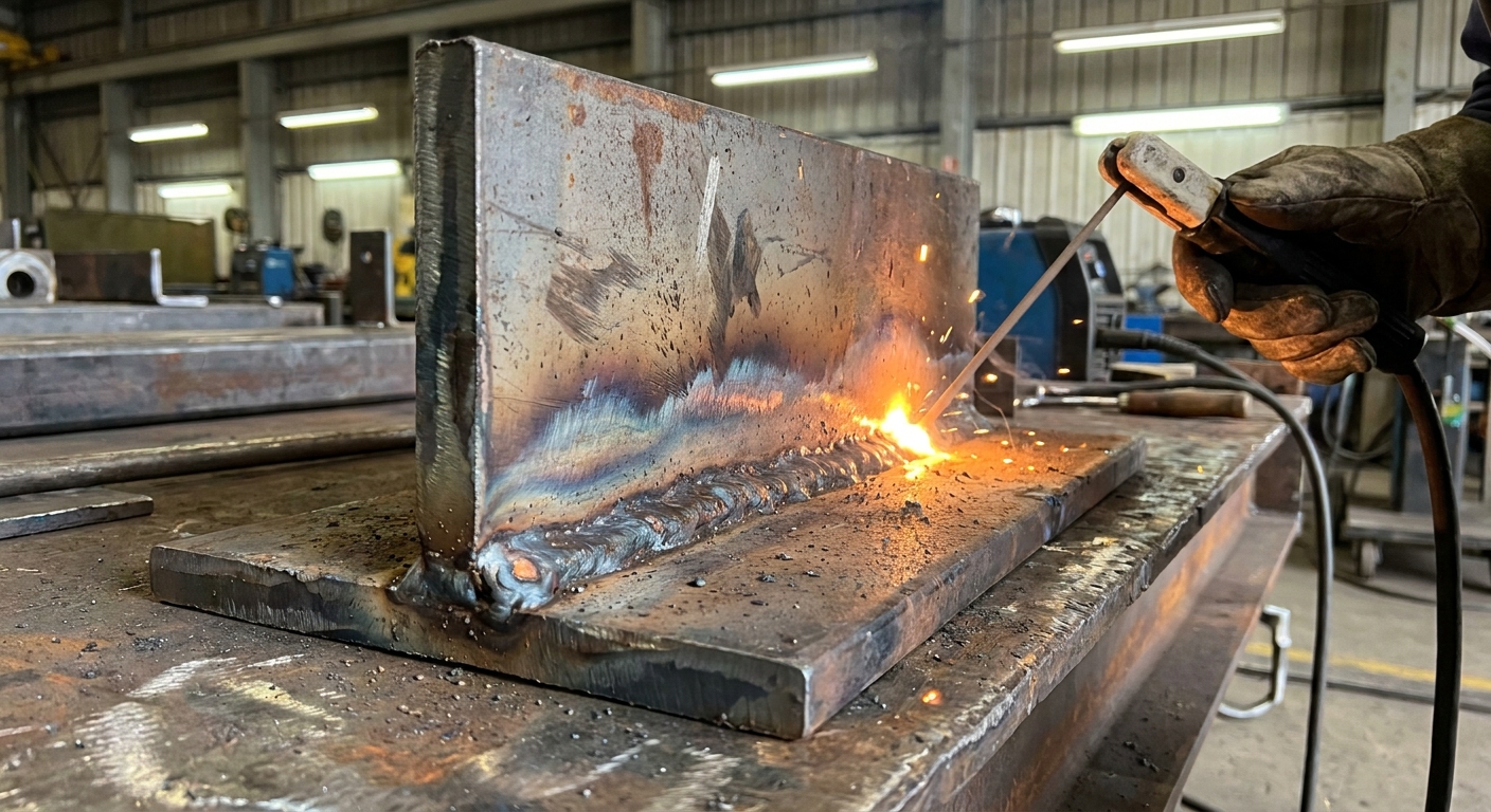 stick welding joint visual