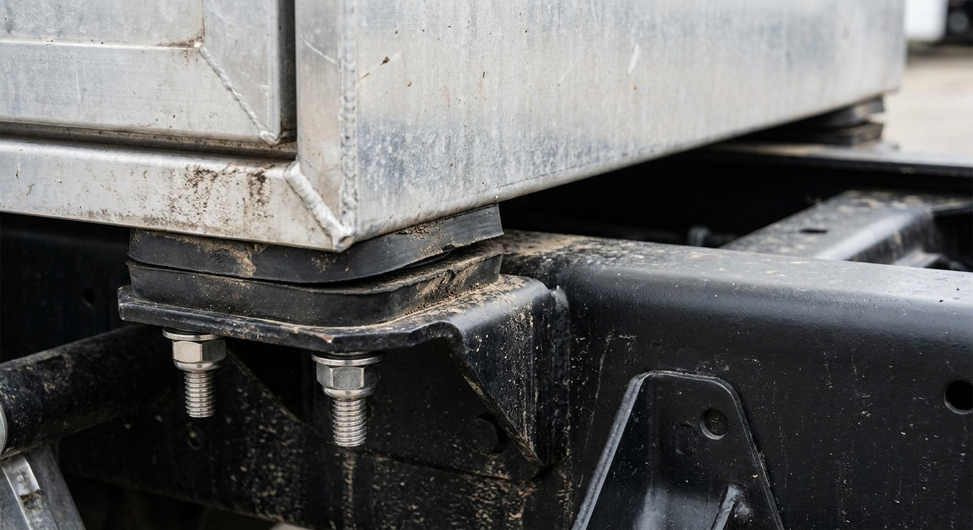 truck toolbox mounting interface