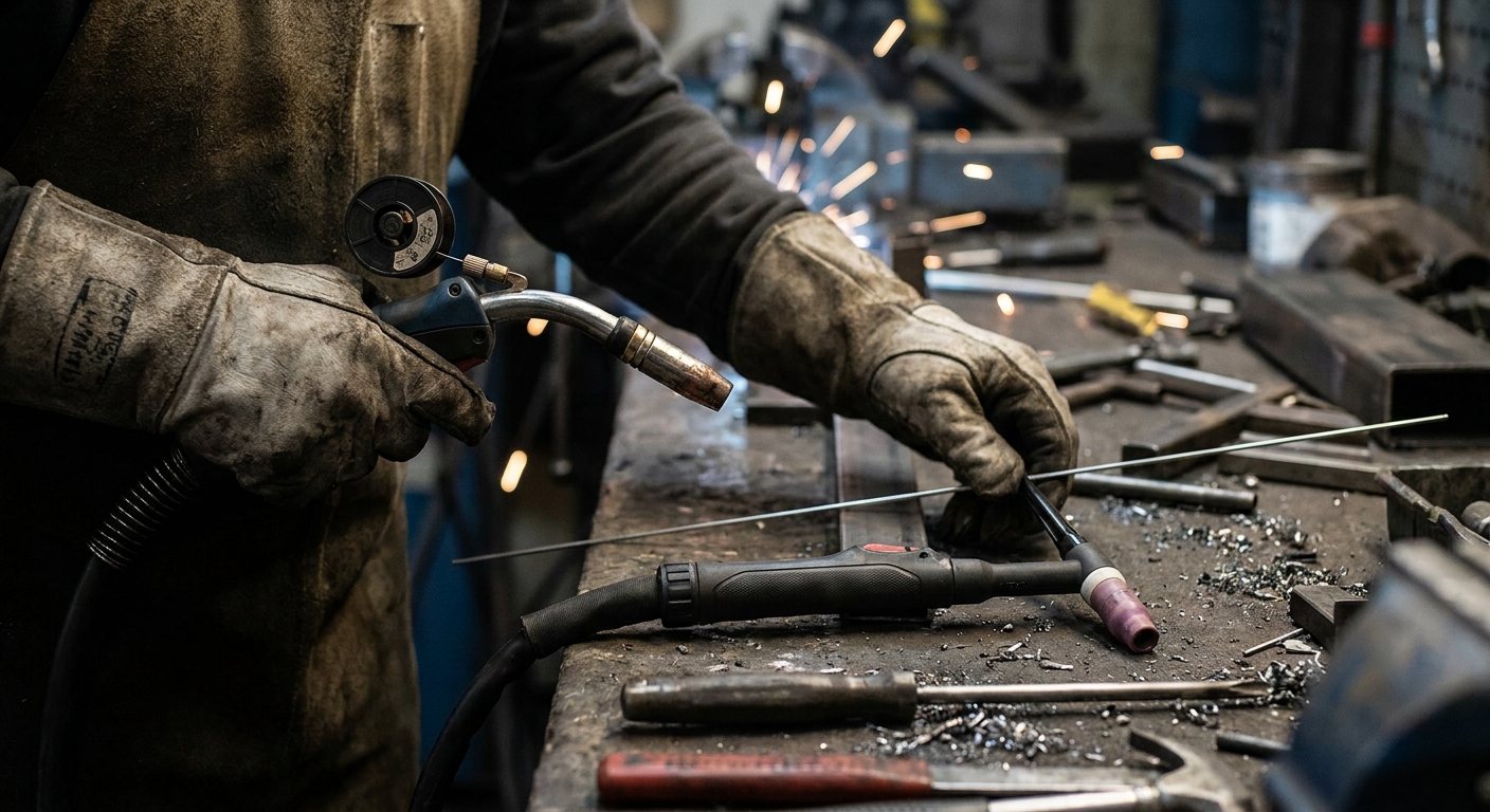 Welder switching torches