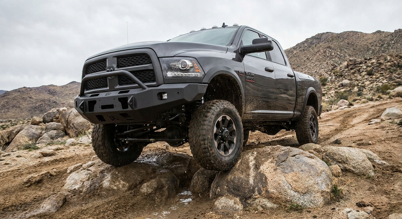 RAM 2500 Bumper Offroad Action