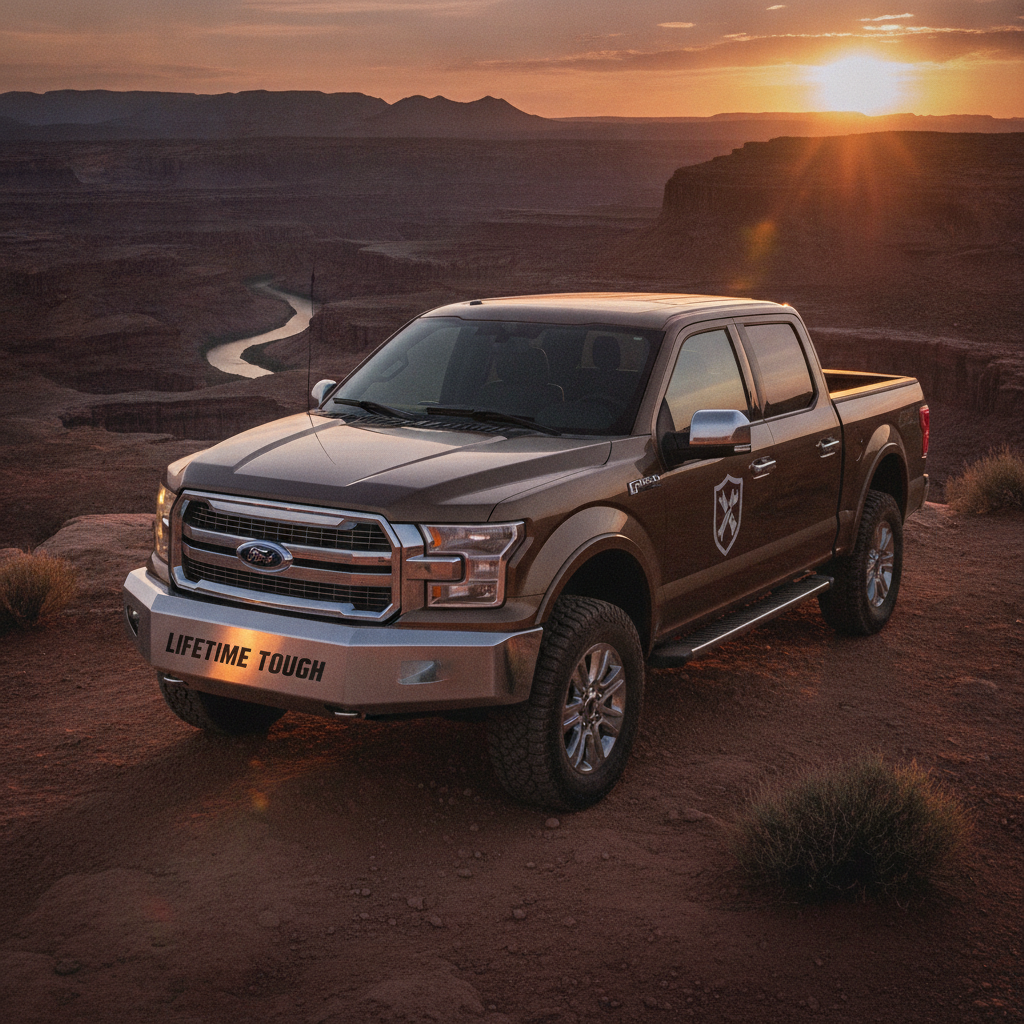 premium truck sunset cinematic