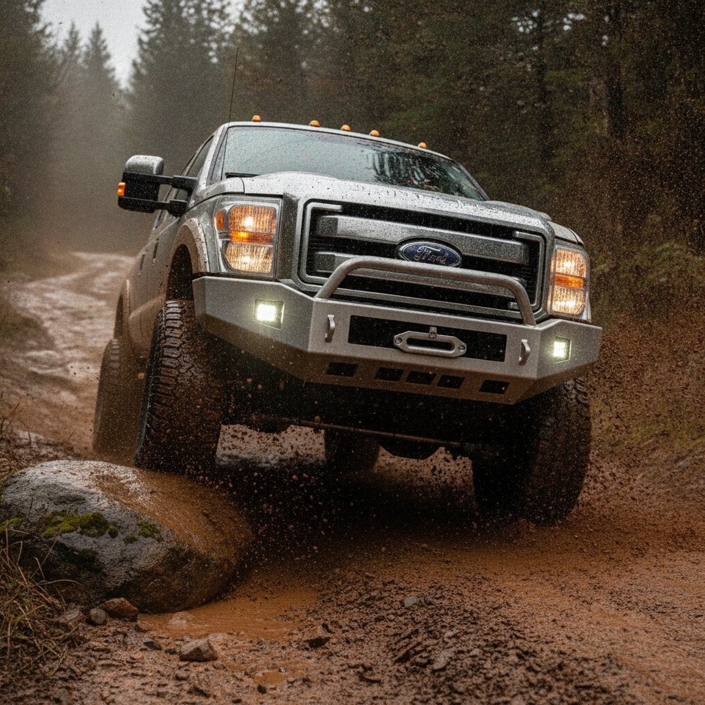 rugged truck off road bumper