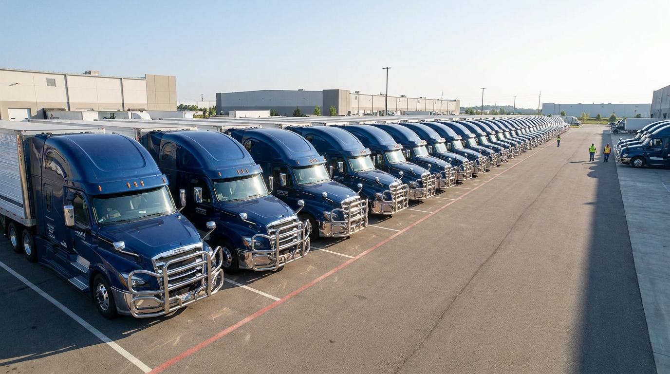 Commercial Fleet Logistics Terminal