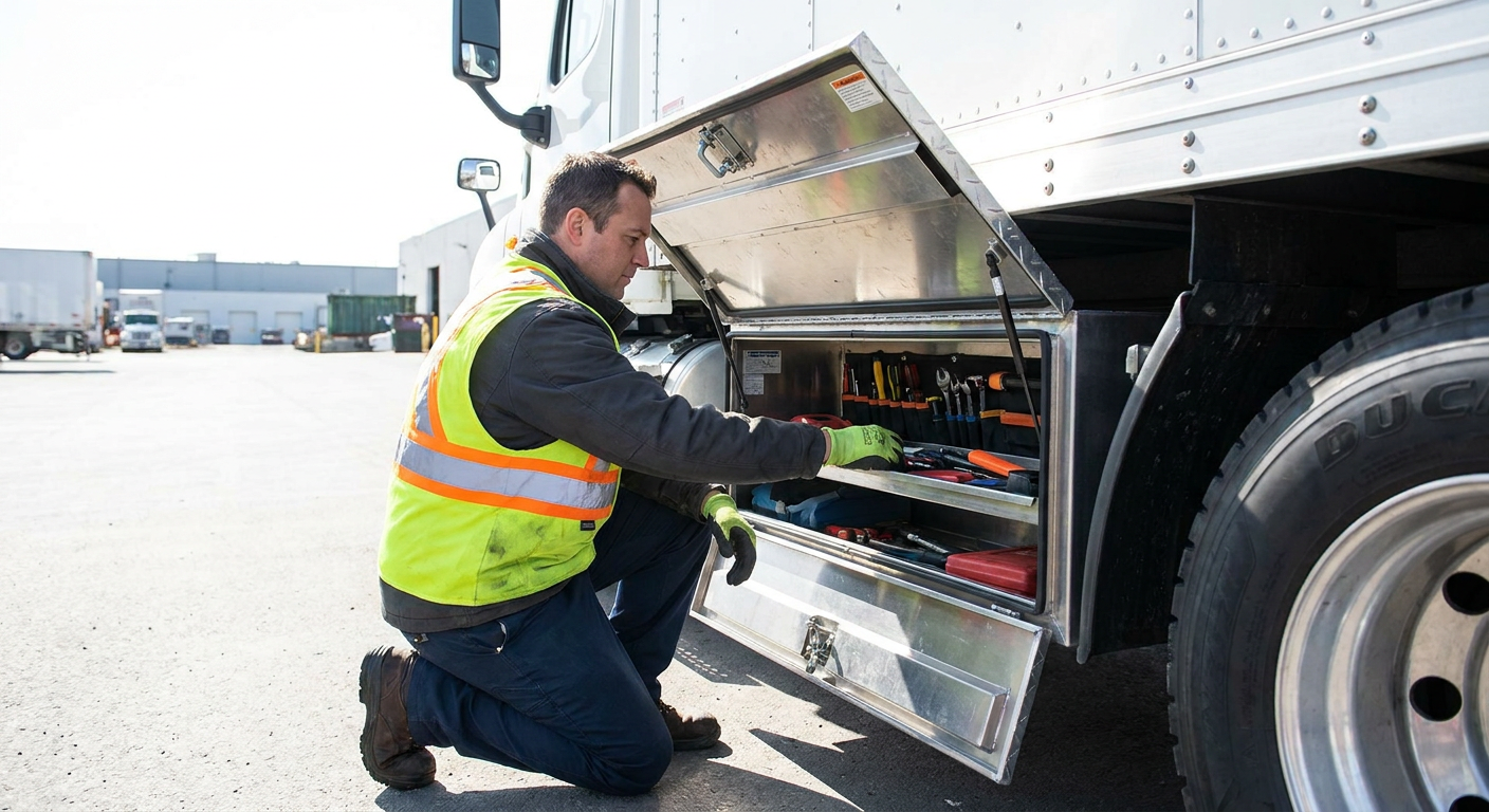 Ergonomic driver toolbox safety