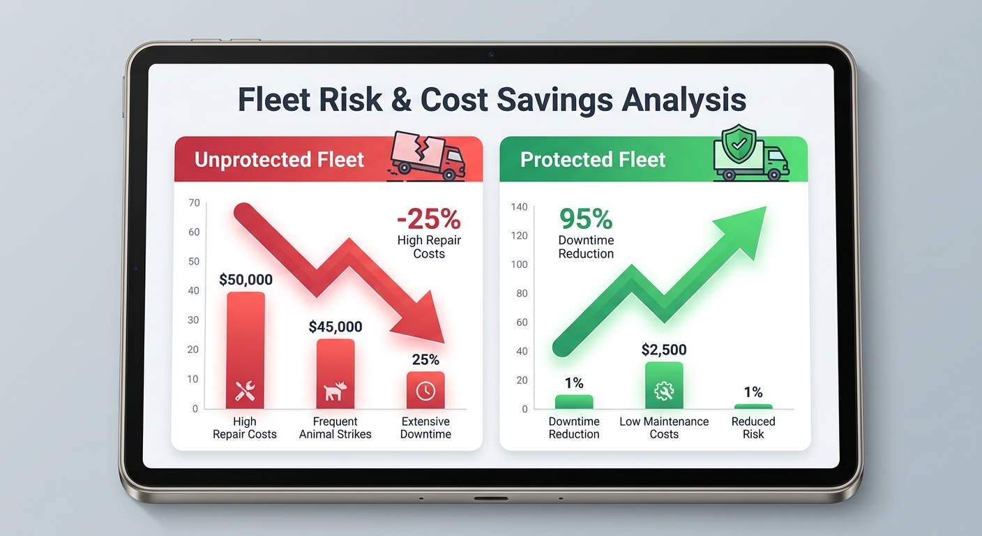 Fleet Risk and Cost Savings Analysis Dashboard