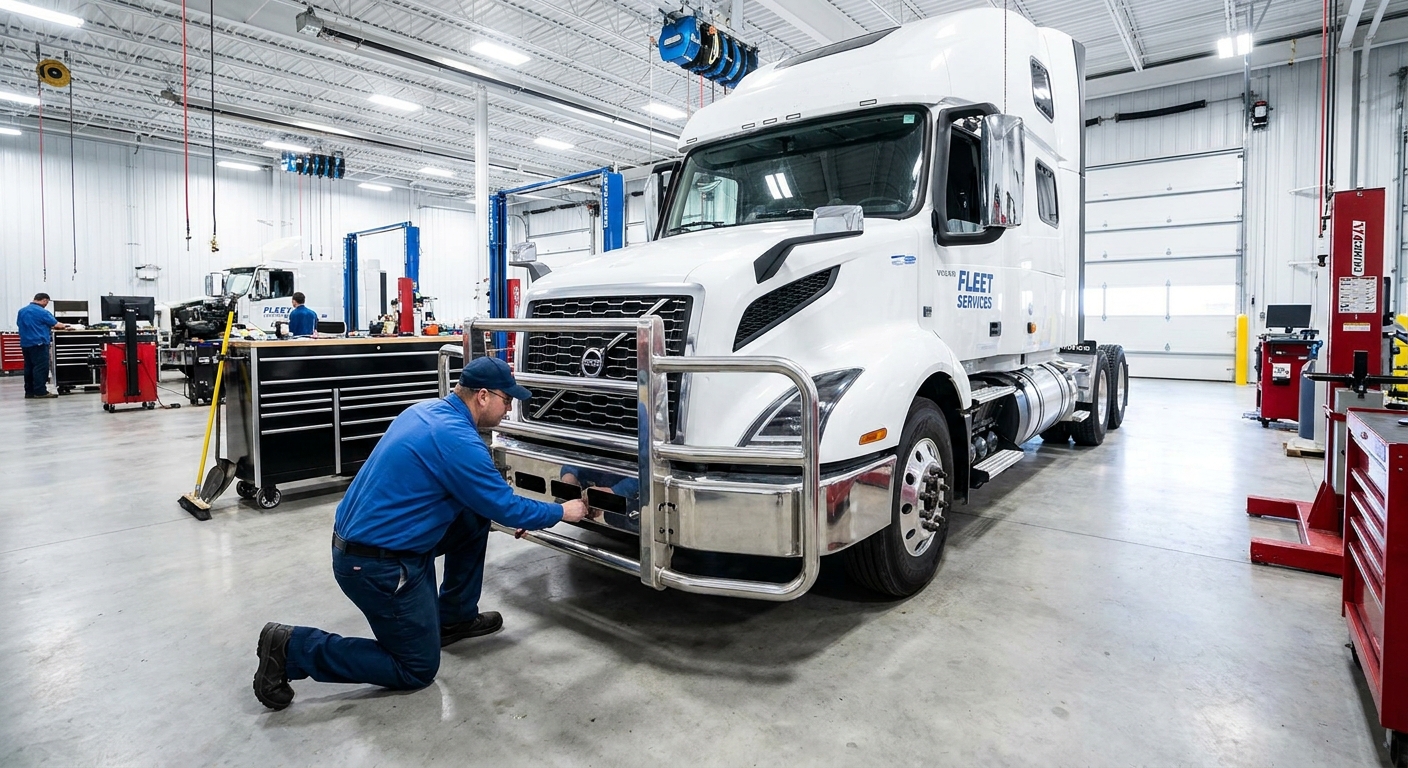 Volvo Fleet Maintenance Garage and Installation