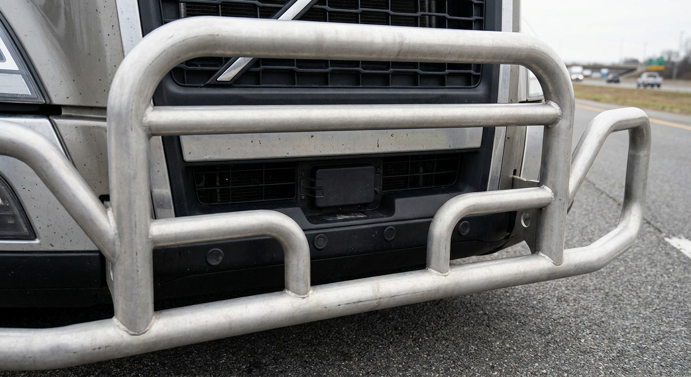 Volvo VNL Collision-Avoidance Radar and Sensor Guard Design