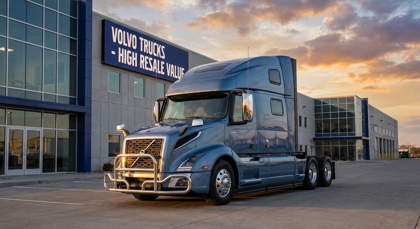 Premium Volvo VNL Truck at Modern Distribution Hub