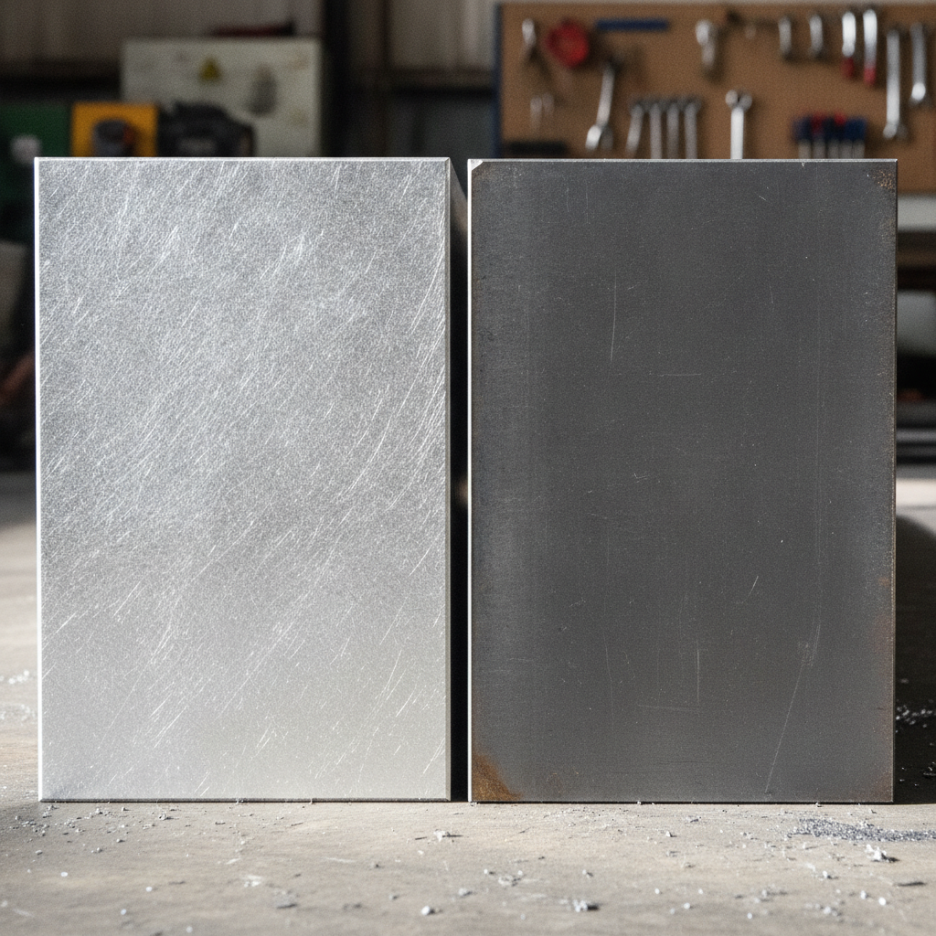 Industrial metal plates comparison
